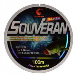 Волосінь на вудлище, Phoenix Souveran, 100м, перетин 0.20мм